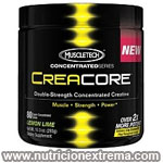 CreaCore - Primera en el mundo de doble potencia de concentrado de creatina. Muscletech