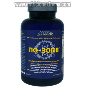 NO-Bomb - Aumenta el tamao muscular, la fuerza y quema de grasa. Mhp