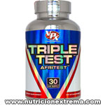 TRIPLE TEST -  aumentar la fuerza y el rendimiento. VPX - Es en s mismo un sistema de soporte total para la optimizacin de los niveles de testosterona.