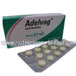 ADELVAG 15 mg SIBUTRAMINA. Tratamiento Reductivo de 30 dias