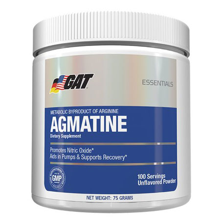 AGMATINE Powder - Bombeo Extremo de Oxido Nitrico + Recuperacin - Excelente Producto a base de Arginina para Entrenamientos Intensos