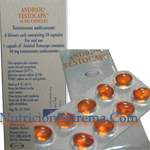 Andriol Testocaps 40mg / 30Caps. Organon