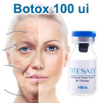 Otesaly 100 UI. Toxina Botulnica (botox 100 ui). - Resultados Inmediatos! Para arrugas de rostro, frente, periocular.