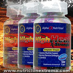 Higt Heat X -Strenght - Todas las formulas de termogenicos en un solo producto. Alpha Nutrition
