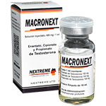 Macronext 400 mg - Combinacion de Cipionato + Enantato + Propionato en 10 ml. NEXTREME LTD