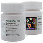 Nova Stan 25 Estanozolol Tabletas 25 mg. Nova Meds