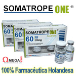 Somatrope ONE - Pack 240 UI Hormona Holandesa Somatropina 20 mg.