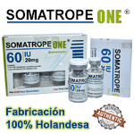 Somatrope ONE 120 UI Hormona de Crecimiento Somatropina 20 mg. - Fabricacin 100% Holandesa de grado Farmacutico Premium!