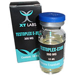 Testoplex E 300 Enantato de Testosterona  XT LABS Original
