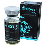 Testov P 100 - Propionato de Testosterona 100 mg x 10ml. Bravaria Labs