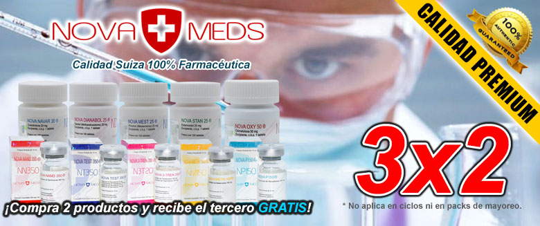 Nova Meds - La marca suiza premium al 3x2!