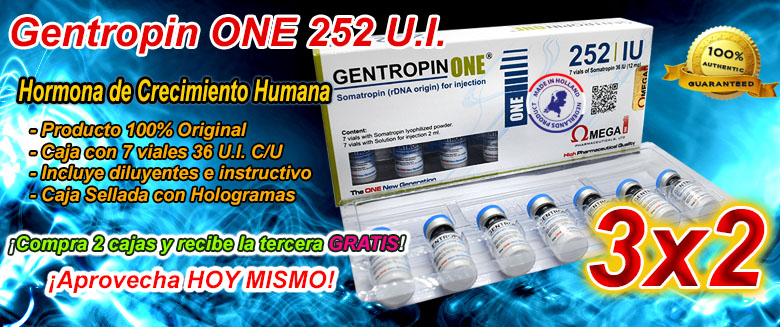 GENTROPIN ONE 252 UI - Hormona Holandesa al 3x2!