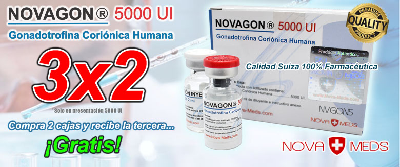 Novagon 5000 UI Calidad Farmacutica Suiza al 3x2!