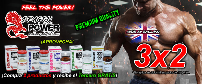 Dragon Power Labs, Siente el Poder en Promo 3x2!