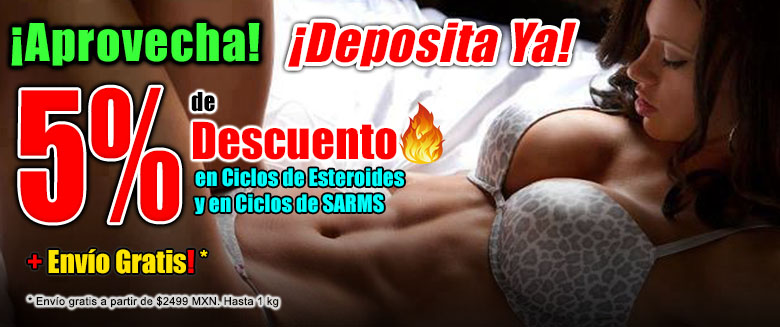 5% de Descuento en Ciclos de Esteroides y Ciclos SARMS