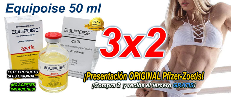 Equipoise Zoetis Pfizer - Boldenona al 3x2!