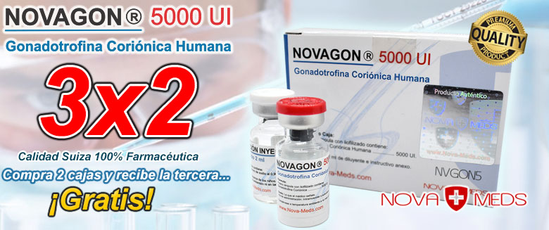 Novagon 5000 UI Calidad Farmacutica Suiza al 3x2!