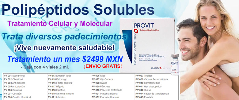 Polipptidos Solubles,vuelve nuevamente a la salud!