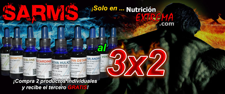 SARMS Gotero! La mejor calidad de sarms al 3x2!