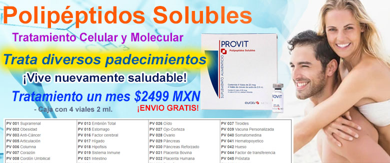 Polipptidos Solubles,vuelve nuevamente a la salud!