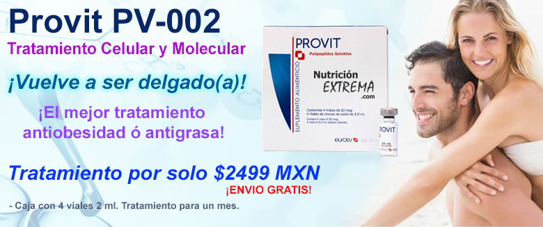 Provit PV-002 Polipptidos Solubles, vuelve a ser delgado(a)!