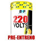 BHP 220 Volts Ultra - Poderoso pre-entreno con creatina 30 srv. - Recibe 220 voltios de pura energa y poder! prueba este gran pre-entreno ya!