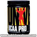 BCAA Pro - Aminocidos de cadena ramificada. Universal Nutrition - Los BCAA juegan un rol fundamental manteniendo el anabolismo y descendiendo el catabolismo muscular