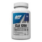 CLA 1250 90 Caps - Elimina grasa de los muscular y tonifica. GAT - Excelente producto para moldear tu figura y dar mejor todo muscular a tu cuerpo.