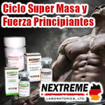 Ciclo Super Masa y Fuerza Principiantes. Nextreme LTD