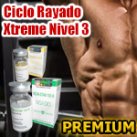 Ciclo Rayado Xtreme Nivel 3. Calidad PREMIUM! - Dale a tus musculos una perfercta definicin.