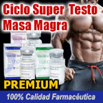 Ciclo Super Testosterona Masa Magra. PREMIUM