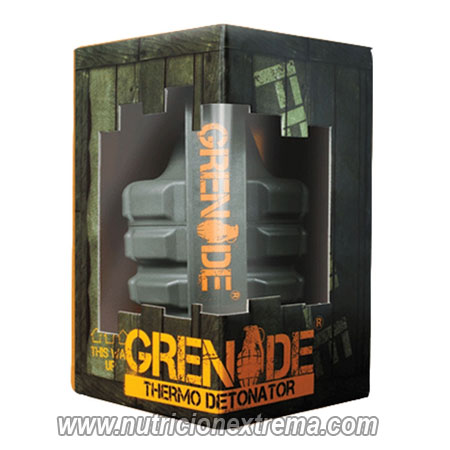 Grenade Thermo Detonator - Quema grasa 100 caps. - ha sido descrito como el quemador de grasa ms fuerte del mundo 