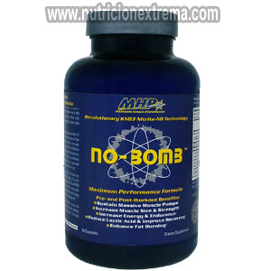NO-Bomb - Aumenta el tamao muscular, la fuerza y quema de grasa. Mhp - Consigue un tamao NUCLEAR!