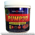 PUMP 3D - aumenta la vasodilatacin muscular. Alpha Nutrition