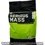 Serious Mass 12 lbs - Gana tamao y peso muscular en poco tiempo. ON - 50 gr. de protena, vitaminas y minerales, adems de creatina y glutamina.