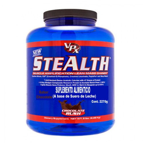 Stealth - Ganador de Peso incluye 12 de los ingredientes clave de NO-ShotGun. VPX - Stealth contiene una combinacin sinrgica de compuestos 