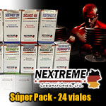 24 sustancias inyectables en un mismo pack a un super precio!!