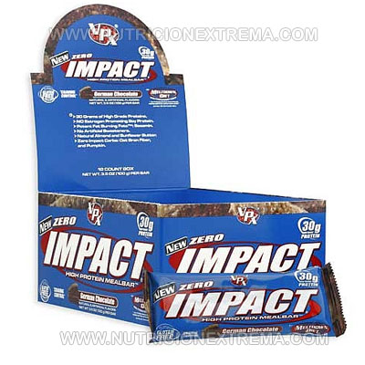 Zero Impact Bar - 1 Barra con 30 gr de proteina. Vpx - La mejor barra de proteina 30 gramos de proteina por barra.