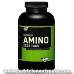 SUPERIOR AMINO 2222 - Aminoacidos micronizados ON - Utilizadas para crecer, reparar y mantener los tejidos musculares.