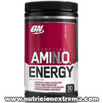 Amino Energy - incluye BCAA y Arginina. Optimum Nutrition - Es un fantástico producto con gran cantidad de Aminoácidos con propiedades reparadoras y energizantes.