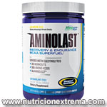 Aminolast - con una alta dosis de BCAA y de leucina. Gaspari Nutrition - Aumentar la resistencia, cargado de electrolitos y bcaas