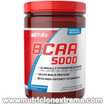 BCAA 5000 - Aminoacidos de cadena ramificada. Met-Rx - proporciona una relaci�n precisa y cl�nicamente estudiada de leucina, valina e isoleucina (45/30/25). 