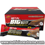 Big 100 Colossal Bar - 12 barras con 32gr de proteina. Met-RX - Con prote�nas y vitaminas de alta calidad.