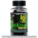 Black Spider-25 Potente quema grasa ephedra. Clomapharma