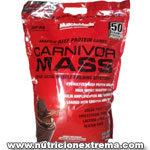 Carnivor Mass 10 libras - Proteína de carne con BCAA y Creatina. MuscleMeds - Para acelerar aún la activación anabólica y la voluminización celular