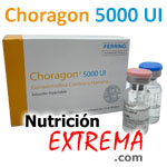 Choragon 5,000 UI Schering - Gonadotropina Corionica Humana. Ferring - Mejora la fertilidad y regula el eje hormonal masculino.