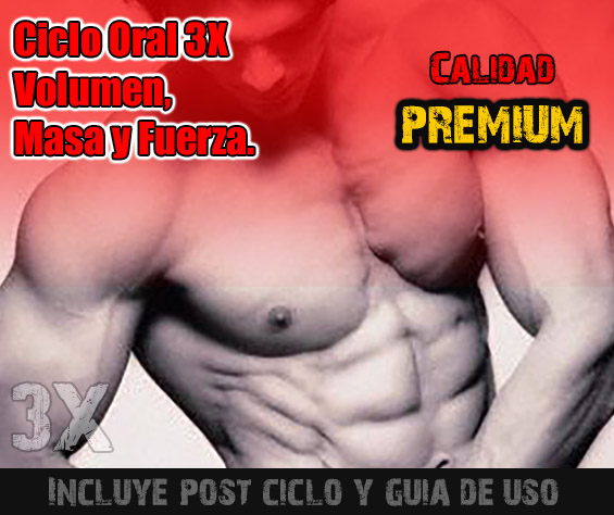 Ciclo Oral 3X Volumen, Masa y Fuerza. Calidad PREMIUM!