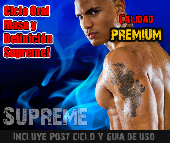 Ciclo Oral Masa y Definicin Supreme! PREMIUM! - Excelente ciclo de definicin y rayado con la ms alta calidad.