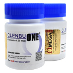 Clenbu ONE 25 - Aumenta tu masa magra, fuerza y resistencia!. Omega 1 Pharma - Uno de los esteroides mas usados por atletas de alto rendimiento.