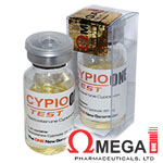 Cypio Test ONE - Cipionato de Testosterona 350 mg x 10 ml. Omega 1 Pharma - La testosterona es una de las más efectivas herramientas para conseguir músculo y fuerza en un corto lapso